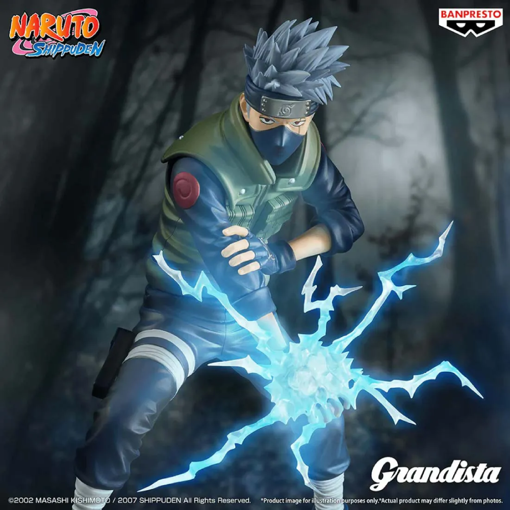Estátua Kakashi Hatake Special Edition – Naruto Shippuden – Grandista – Banpresto