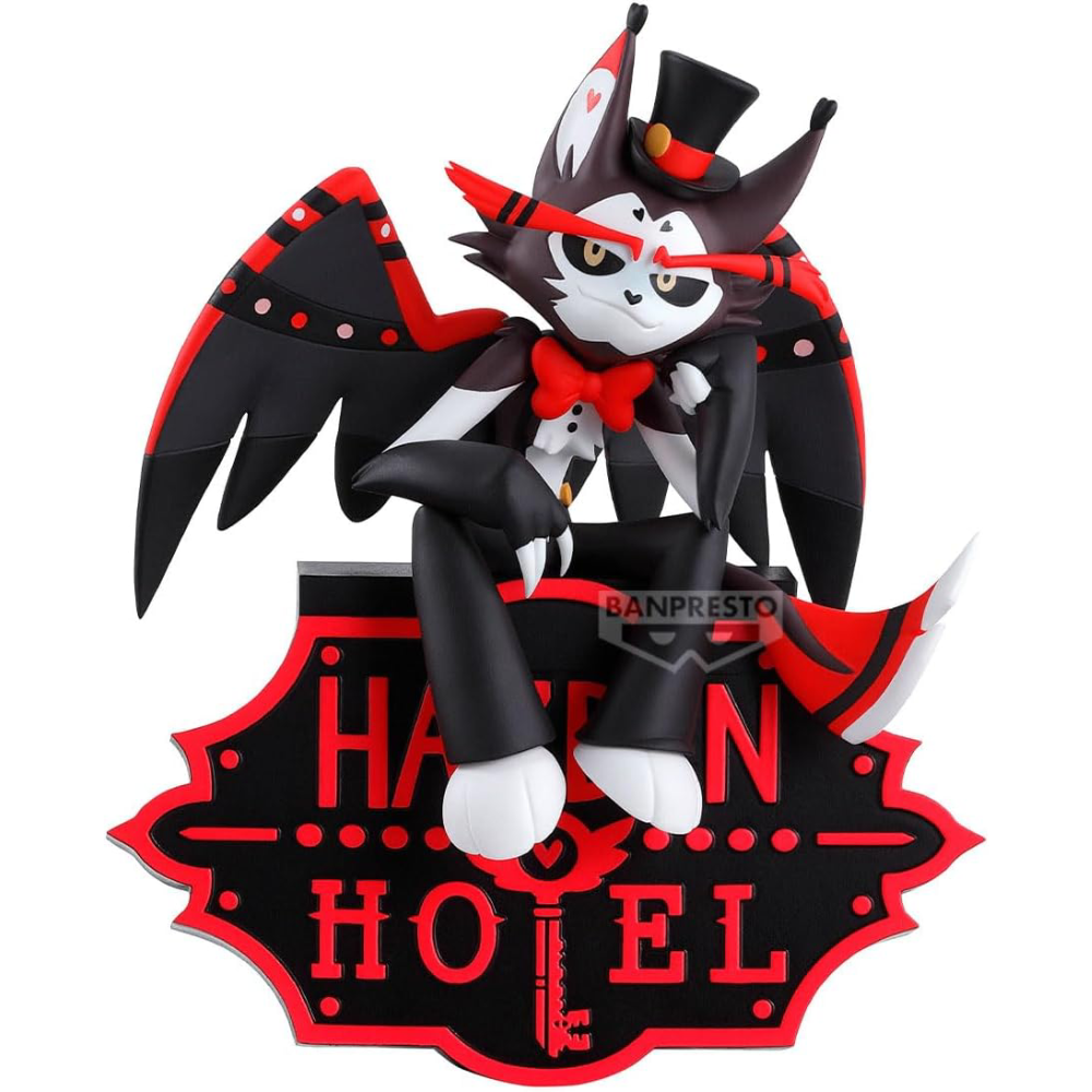 Estátua Husk - Hazbin Hotel - Monitor Top Figure Ver.A - Banpresto