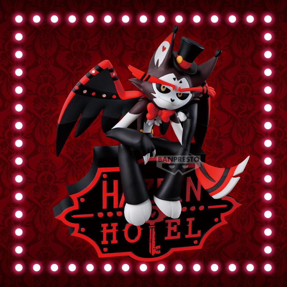 Estátua Husk - Hazbin Hotel - Monitor Top Figure Ver.A - Banpresto