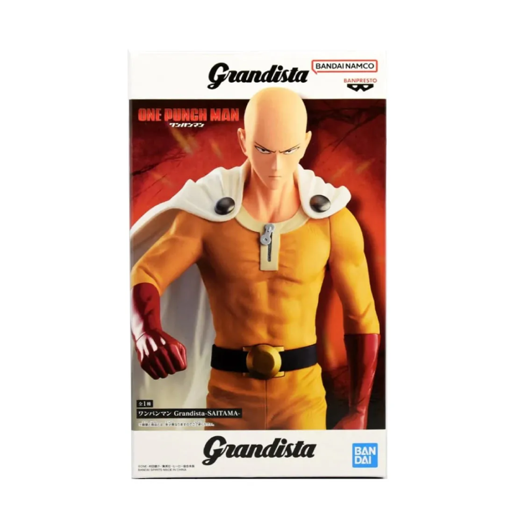 Estátua Saitama - One-Punch Man - Grandista - Banpresto