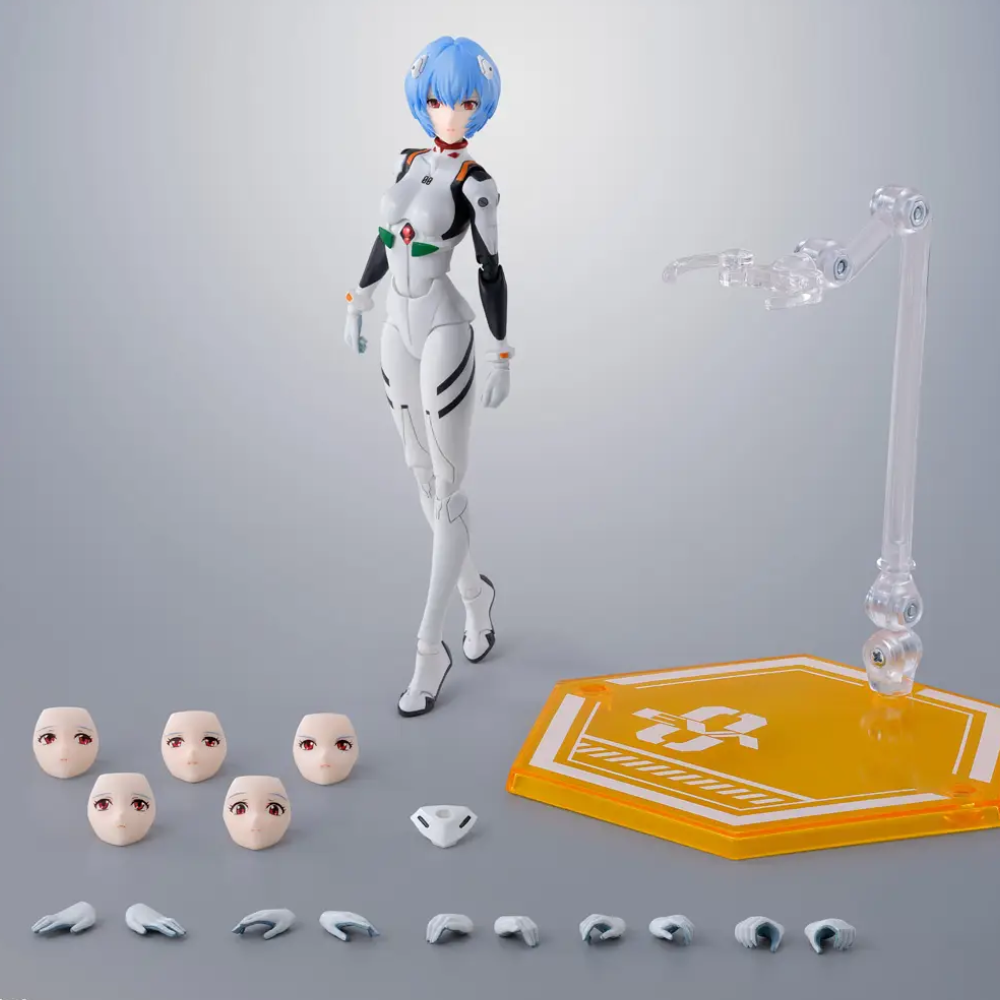 Figura Rei Ayanami - Evangelion - S.H.Figuarts - Bandai
