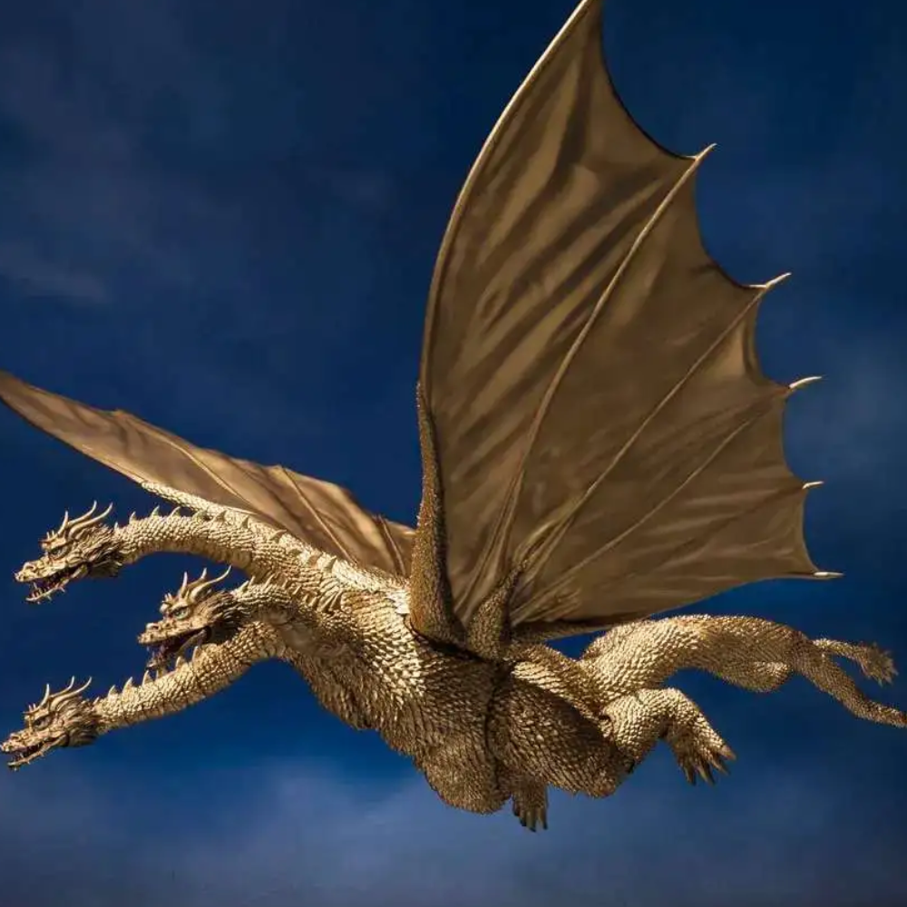 Figura King Ghidorah [1972] - Godzilla - S.h.monsterarts - Bandai