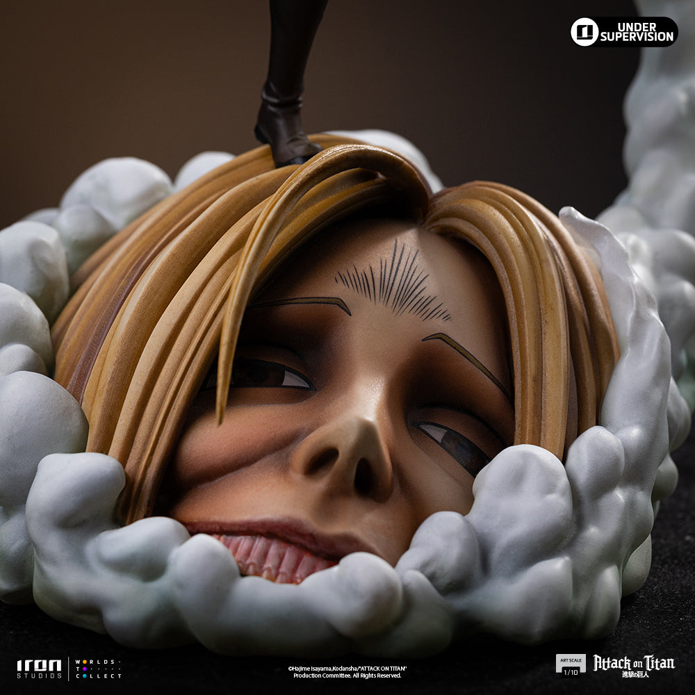 Estátua Eren Yeager - Attack on Titan - Art Scale 1/10 - Iron Studios