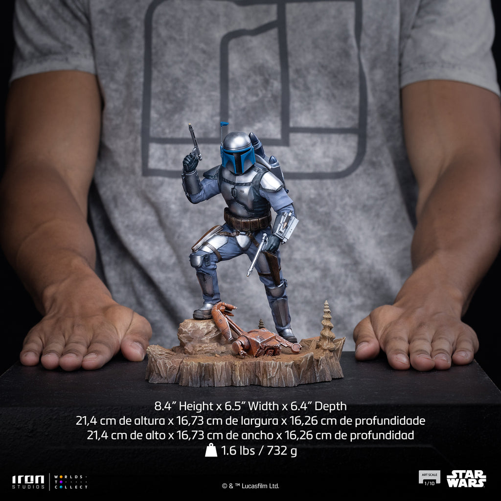 Pré-Venda - Estátua - Jango Fett - Star Wars - Art Scale 1/10 - Iron Studios