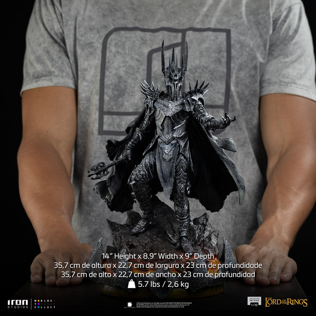 Pré Venda - Sauron Unleashed - The Lord of the Rings - Art Scale 1/10 - Iron Studios