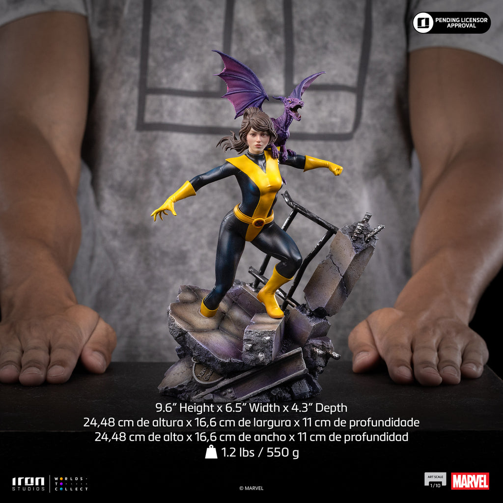 Pré-Venda - Estátua - Kitty Pride & Lockheed - X-Men Comics - BDS Art Scale 1/10 - Iron Studios