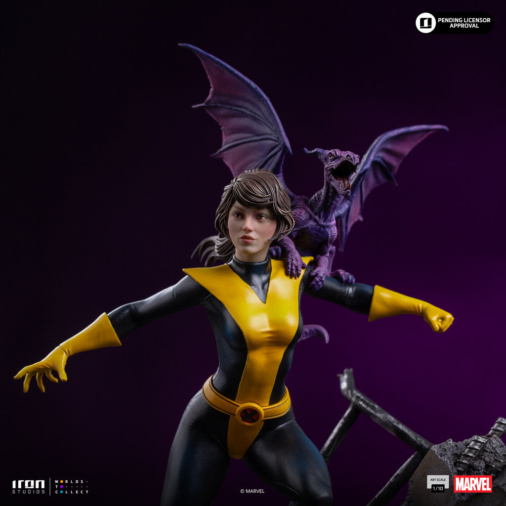 Pré-Venda - Estátua - Kitty Pride & Lockheed - X-Men Comics - BDS Art Scale 1/10 - Iron Studios