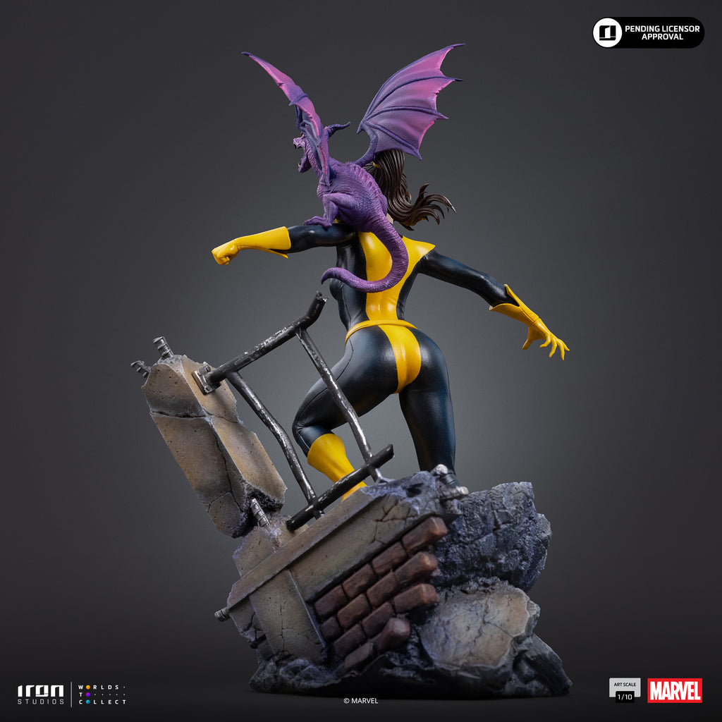 Pré-Venda - Estátua - Kitty Pride & Lockheed - X-Men Comics - BDS Art Scale 1/10 - Iron Studios