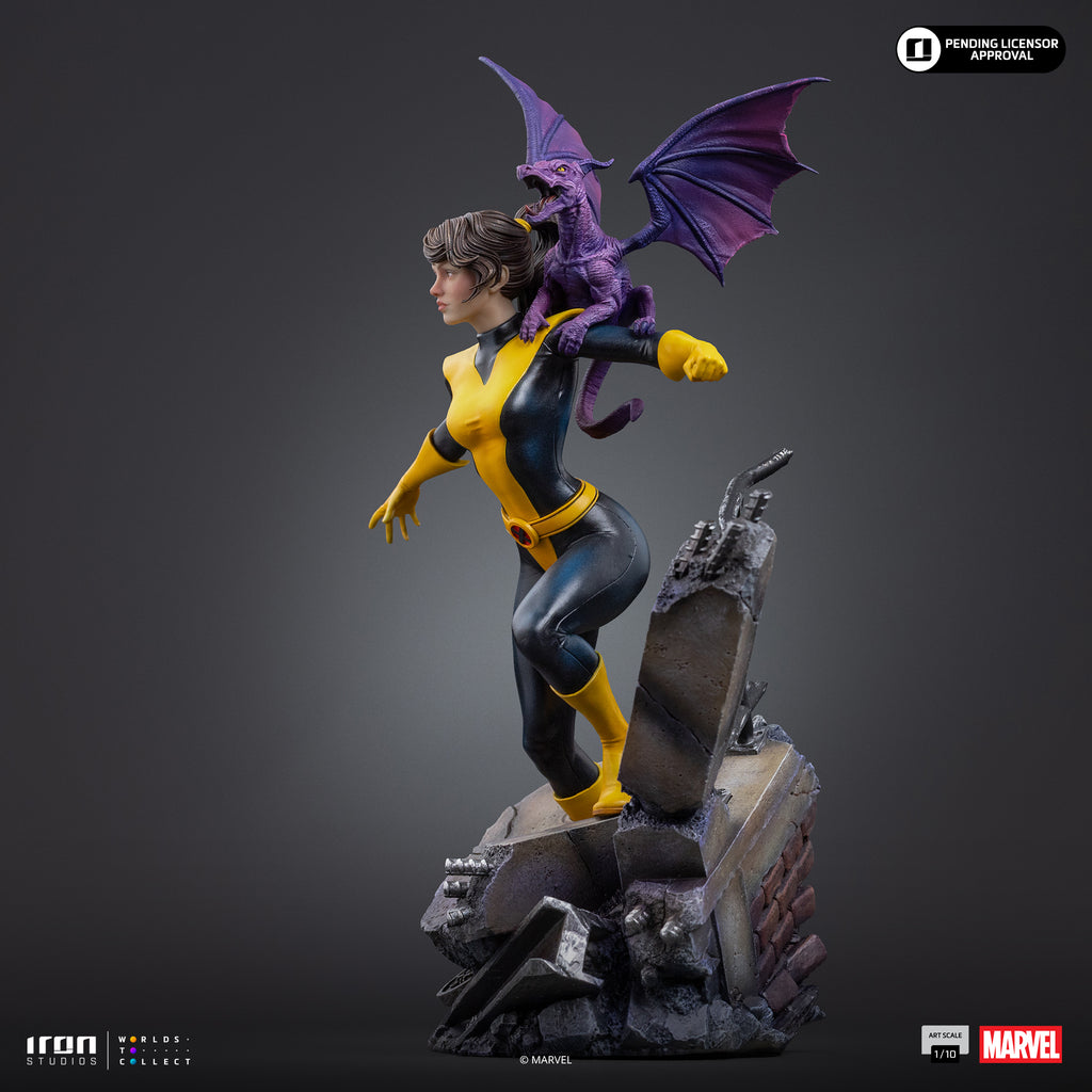 Pré-Venda - Estátua - Kitty Pride & Lockheed - X-Men Comics - BDS Art Scale 1/10 - Iron Studios