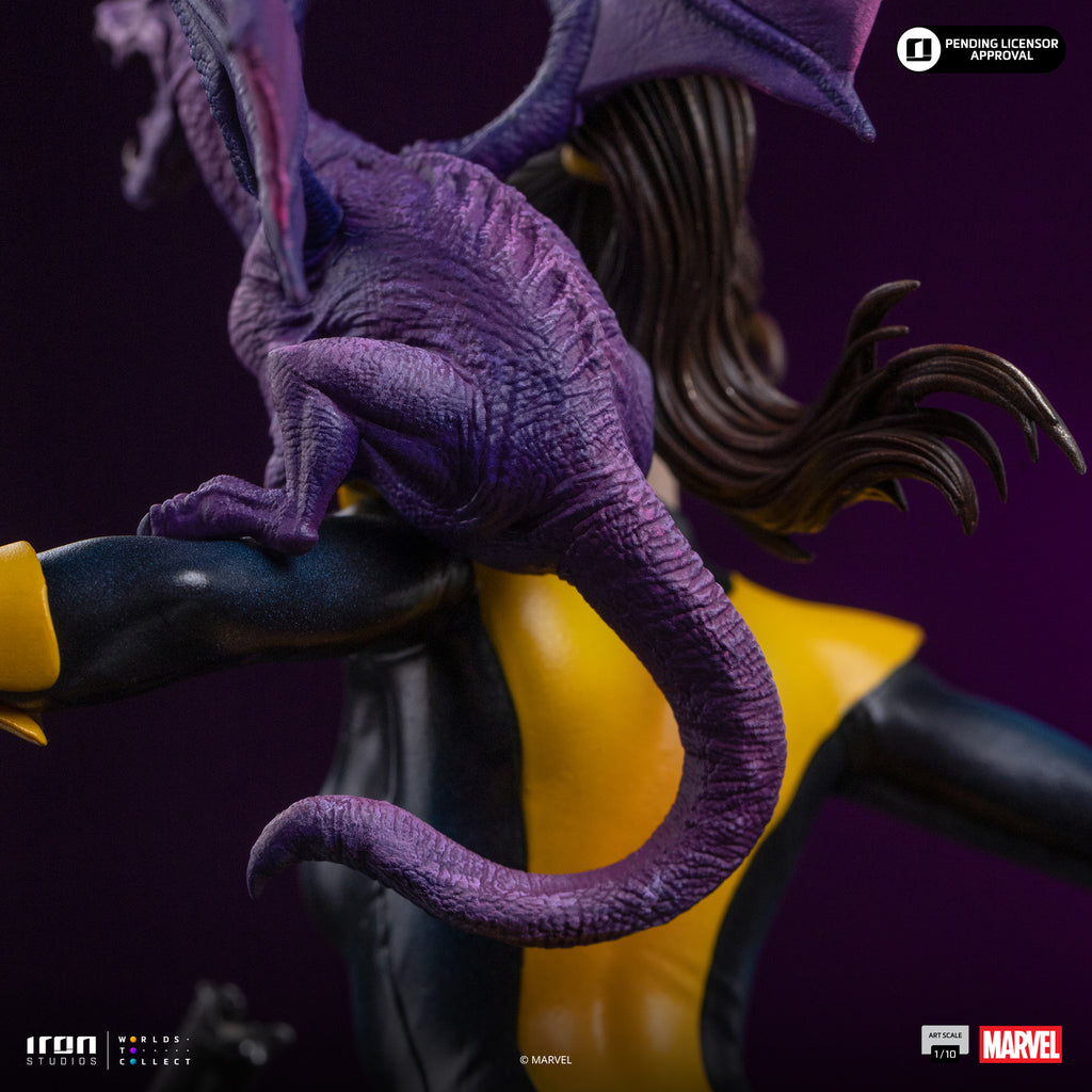 Pré-Venda - Estátua - Kitty Pride & Lockheed - X-Men Comics - BDS Art Scale 1/10 - Iron Studios