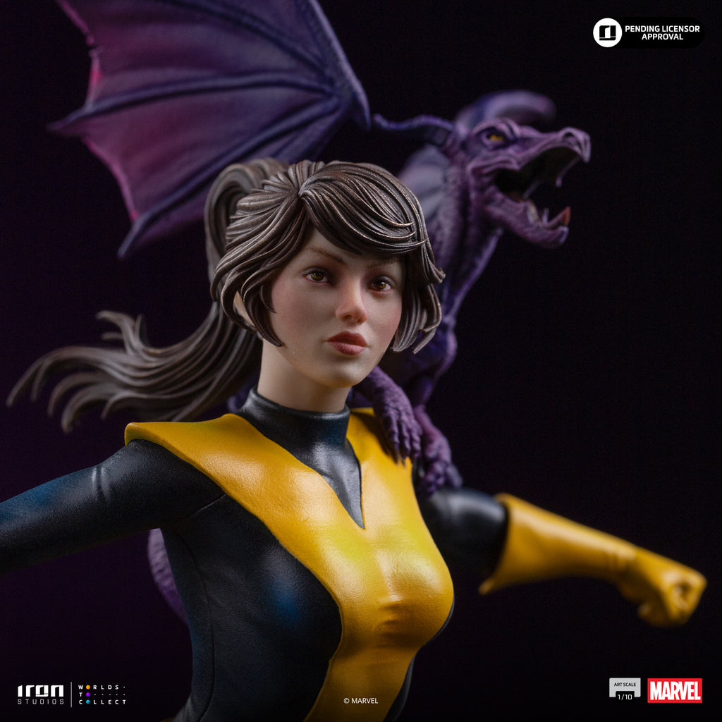 Pré-Venda - Estátua - Kitty Pride & Lockheed - X-Men Comics - BDS Art Scale 1/10 - Iron Studios