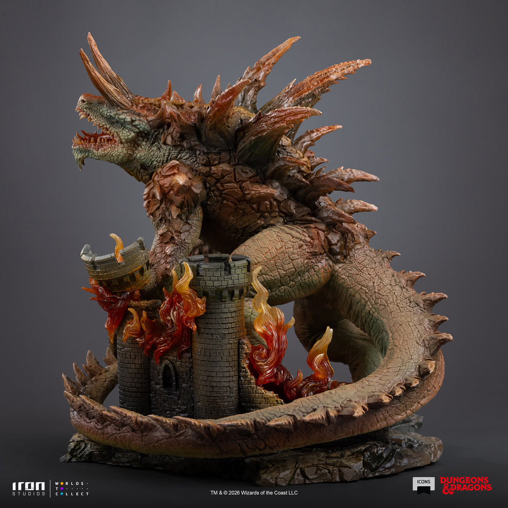 Pré-Venda - Estátua Tarrasque - Dungeons and Dragons - Icons - Iron Studios