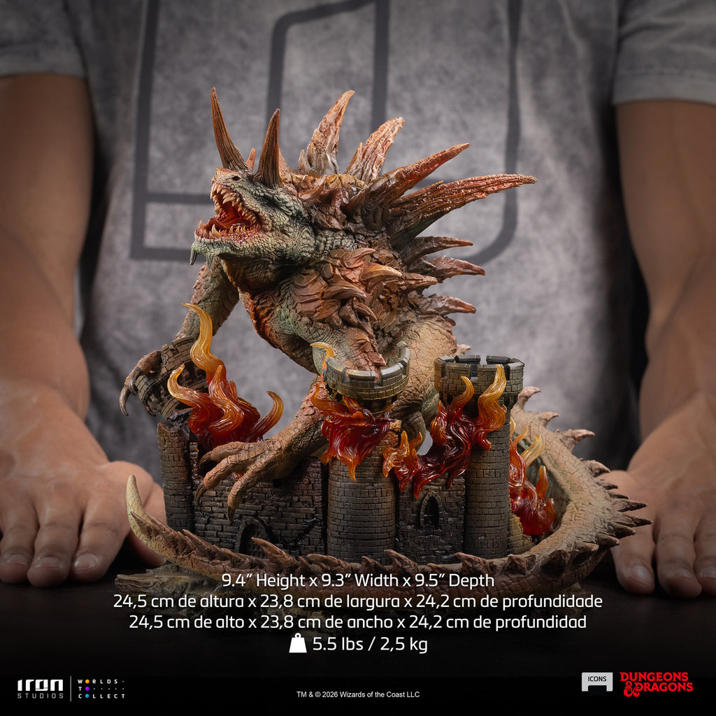 Pré-Venda - Estátua Tarrasque - Dungeons and Dragons - Icons - Iron Studios