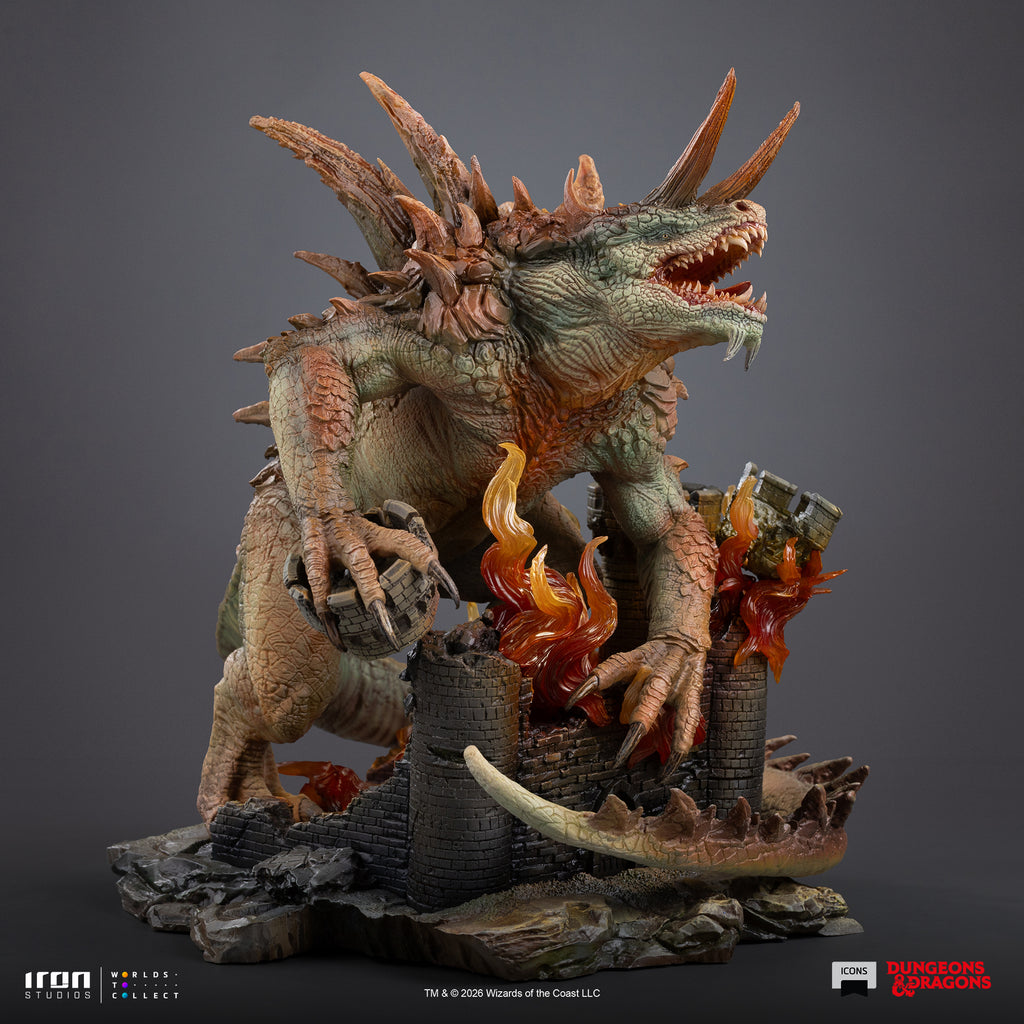 Pré-Venda - Estátua Tarrasque - Dungeons and Dragons - Icons - Iron Studios