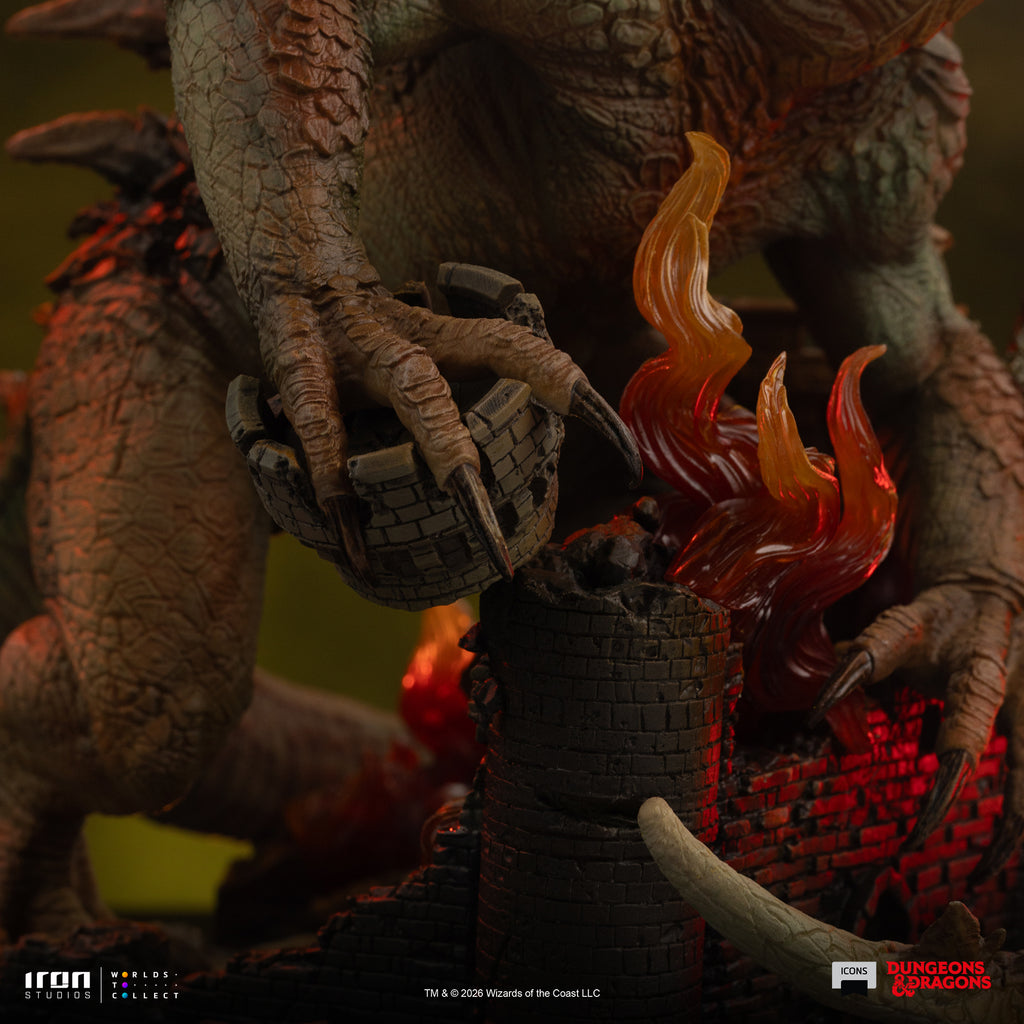 Pré-Venda - Estátua Tarrasque - Dungeons and Dragons - Icons - Iron Studios