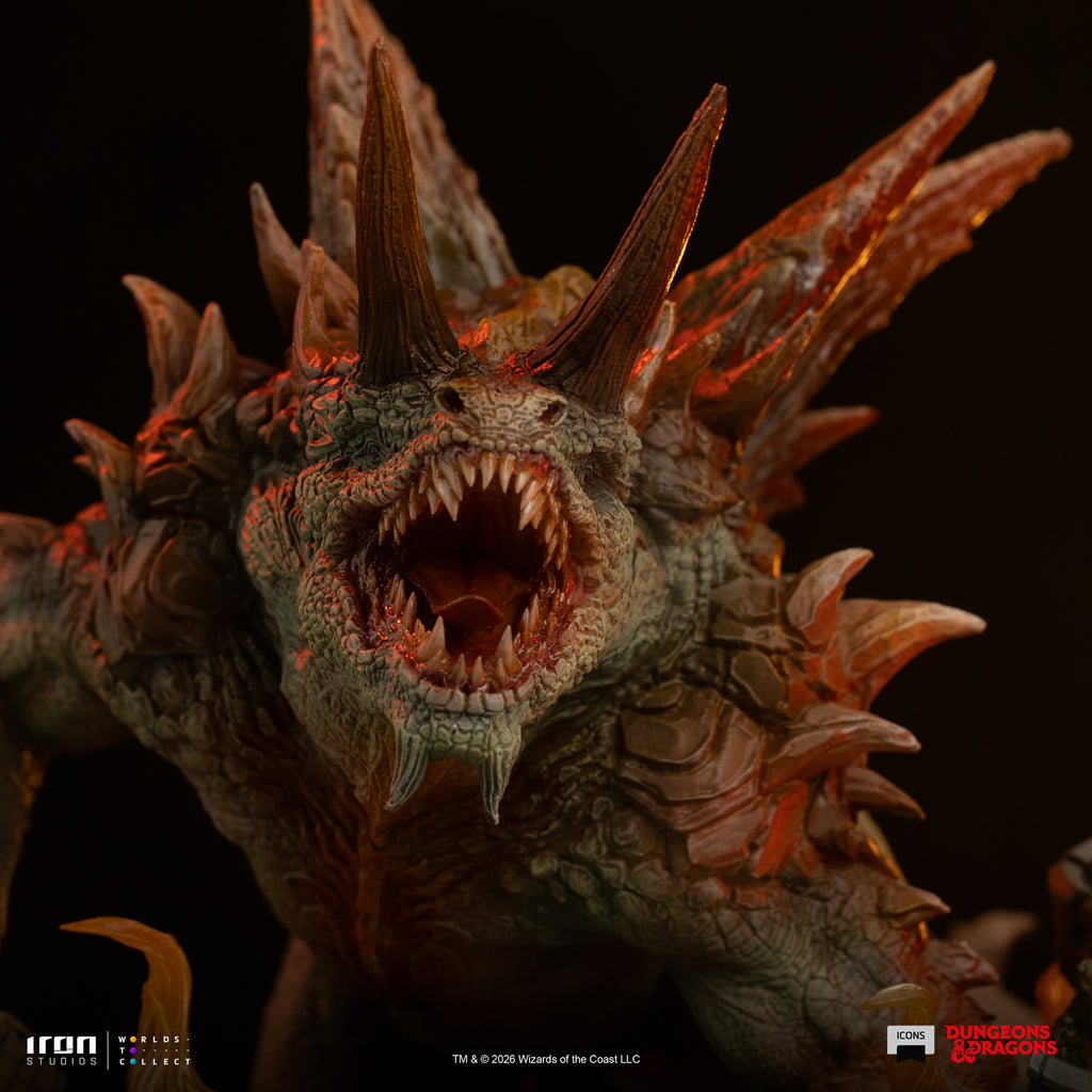 Pré-Venda - Estátua Tarrasque - Dungeons and Dragons - Icons - Iron Studios