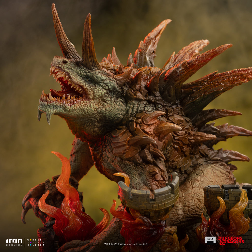 Pré-Venda - Estátua Tarrasque - Dungeons and Dragons - Icons - Iron Studios