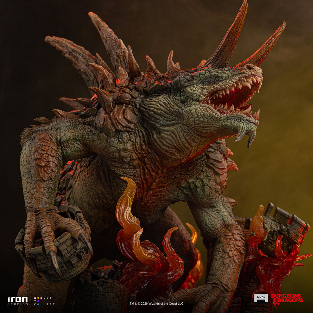 Pré-Venda - Estátua Tarrasque - Dungeons and Dragons - Icons - Iron Studios