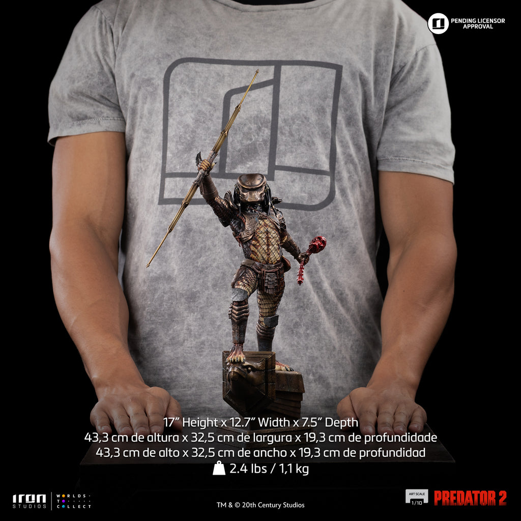 Pré-Venda - Estátua Predator City Hunter - Predator 2 - Art Scale 1/10 - Iron Studios