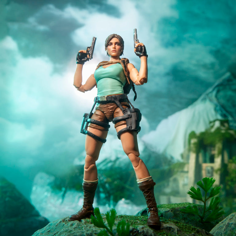 Pré-Venda - G.I. Joe Classified Series Retro Cardback Collaborative Lara Croft TOMB RAIDER - Hasbro