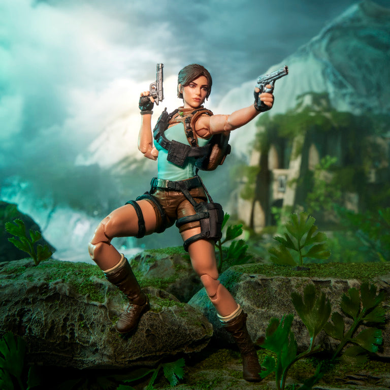 Pré-Venda - G.I. Joe Classified Series Retro Cardback Collaborative Lara Croft TOMB RAIDER - Hasbro