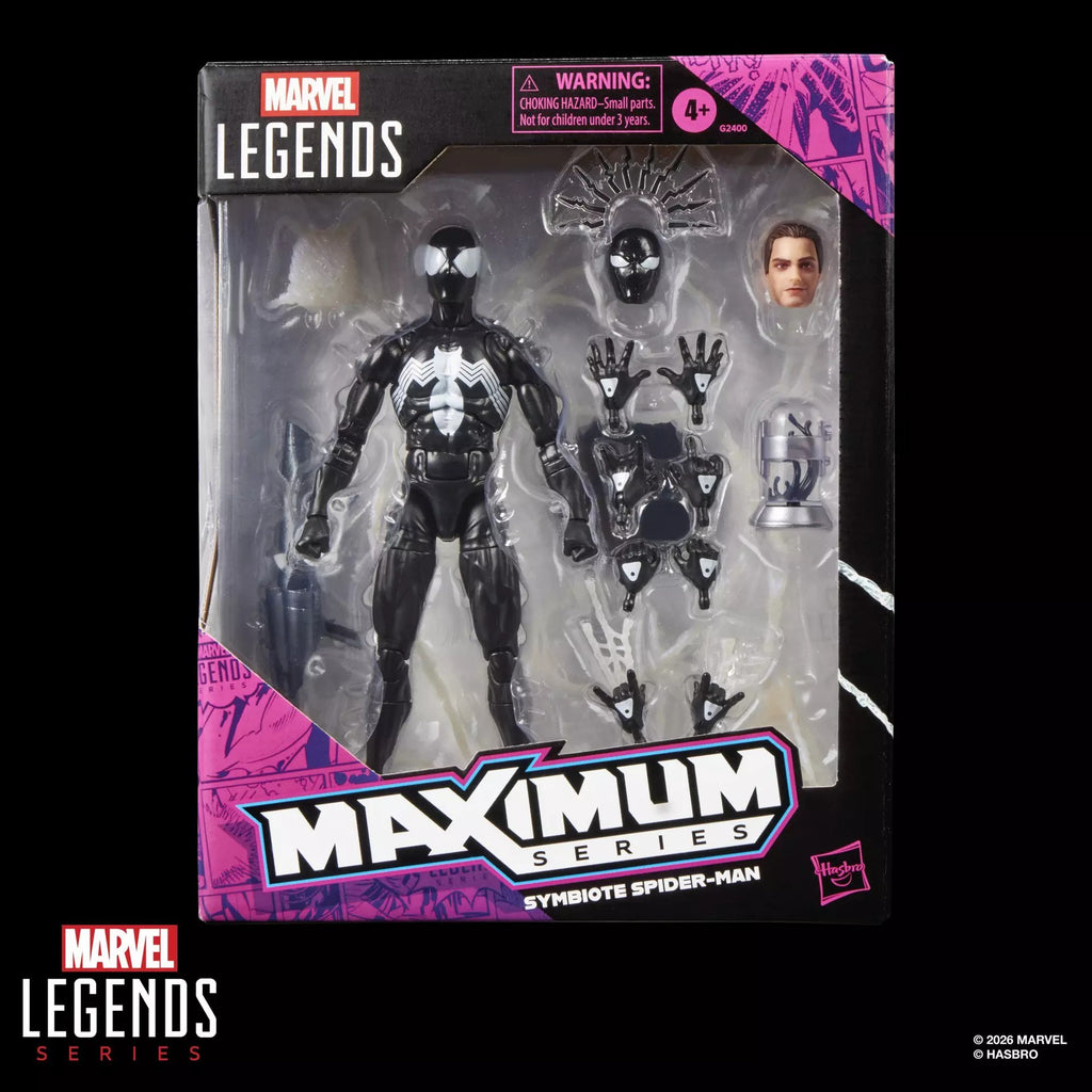 Pré-Venda - Marvel Legends Maximum Series Symbiote Spider-Man