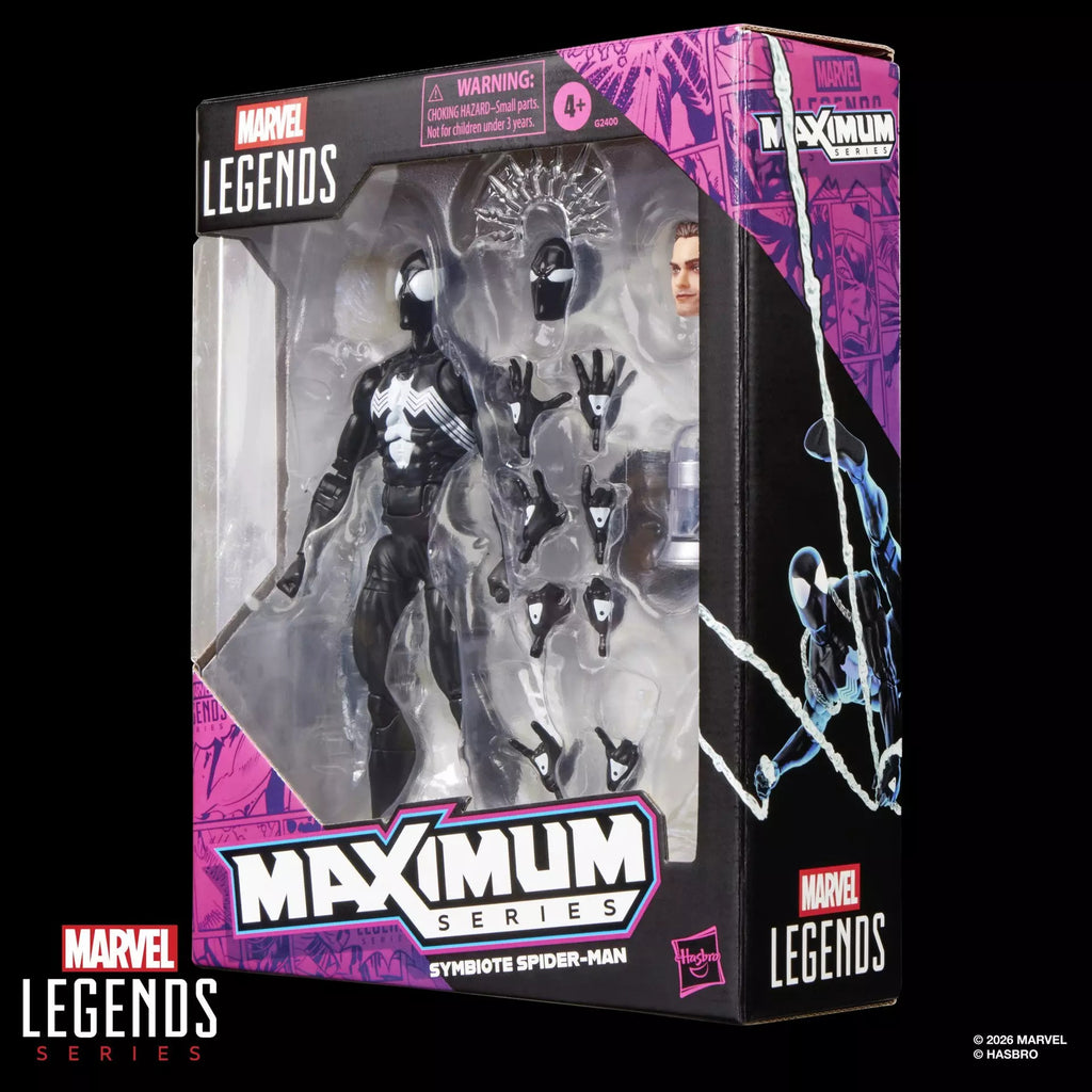 Pré-Venda - Marvel Legends Maximum Series Symbiote Spider-Man