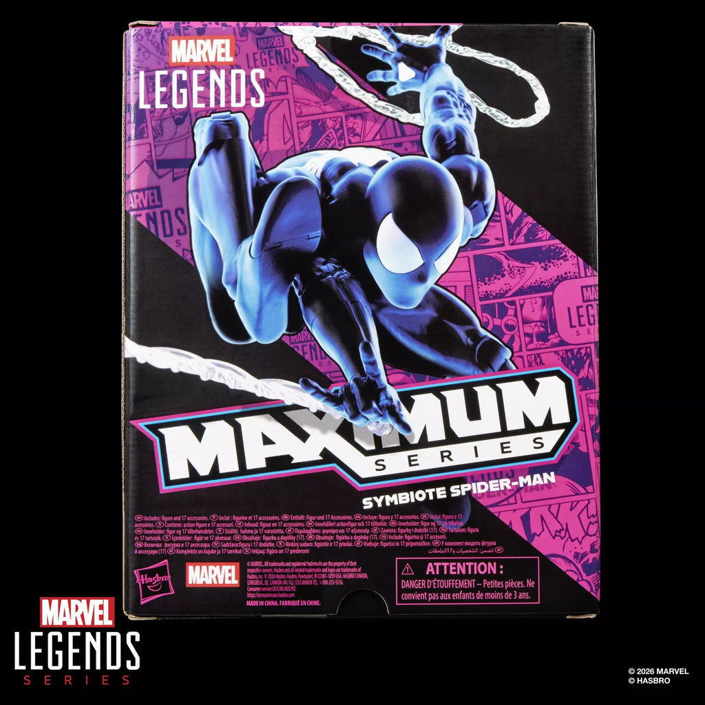 Pré-Venda - Marvel Legends Maximum Series Symbiote Spider-Man