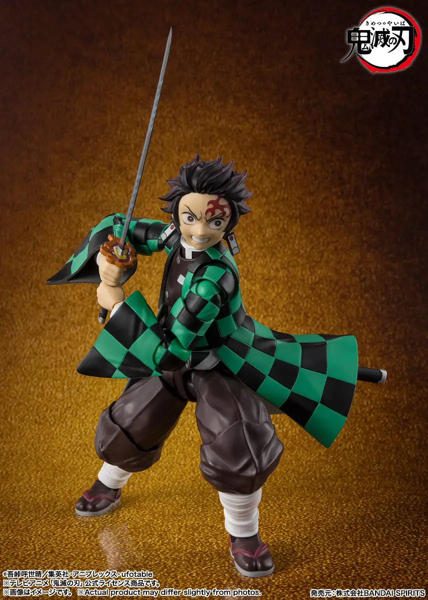 Figura Tanjiro Kamado Battle Of Infinite Castle Ver. - Demon Slayer - S.h.figuarts - Bandai