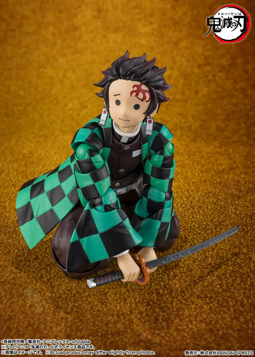 Figura Tanjiro Kamado Battle Of Infinite Castle Ver. - Demon Slayer - S.h.figuarts - Bandai