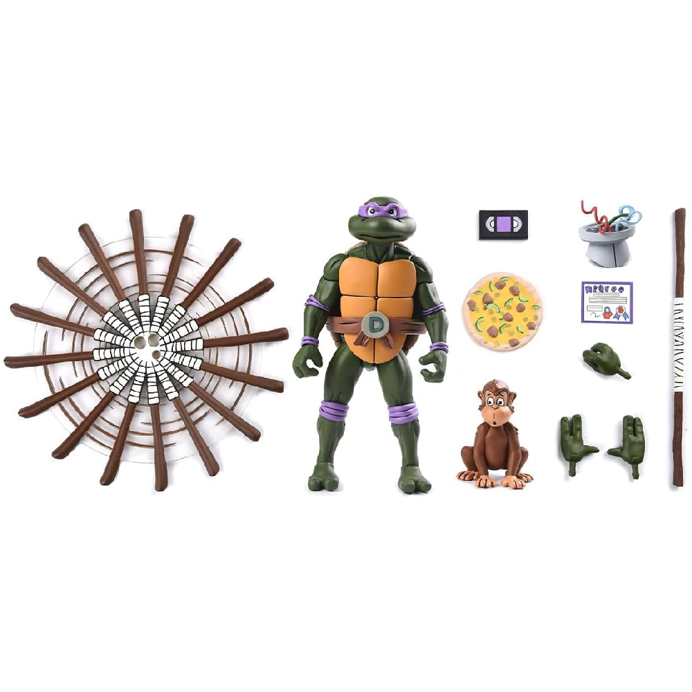 Figura Ultimate Donatello Cartoon (VHS) - TMNT - 7