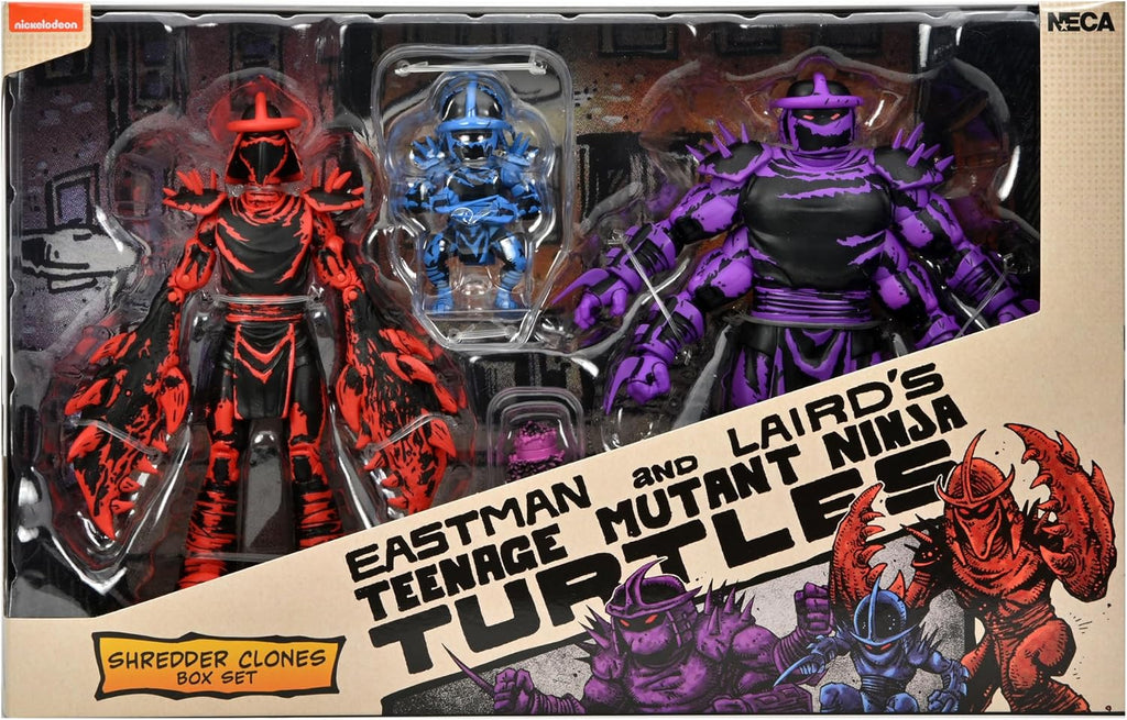 Figura Shredder Clones 3 Pack - Mirage Comics - TMNT - 7