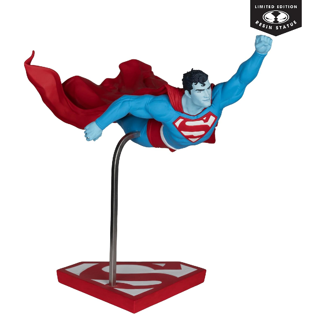 Estátua Superman by Lee Bermejo (Superman Red and Blue) - DC Direct - 1/10 Scale - McFarlane