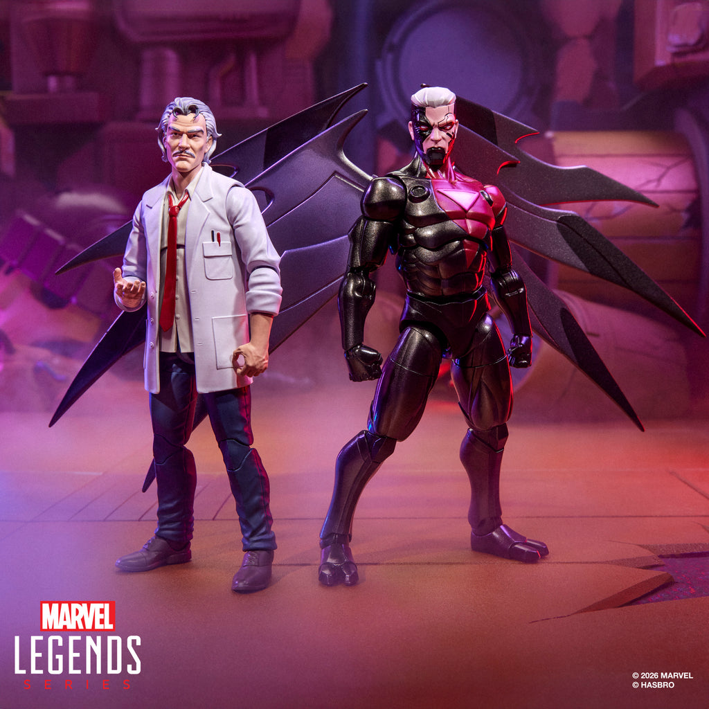 Pré-Venda - Figuras Bolivar Trask e Bastion Nimrod - X-Men 97 - Marvel Legends - Hasbro
