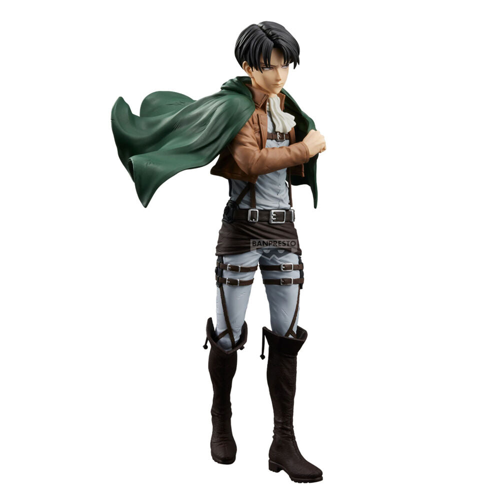 Estátua Levi - Attack on Titan - Grandista - Banpresto