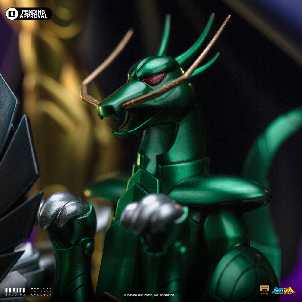 Estátua Aries Mu - Saint Seiya - Deluxe Art Scale 1/10 - Iron Studios