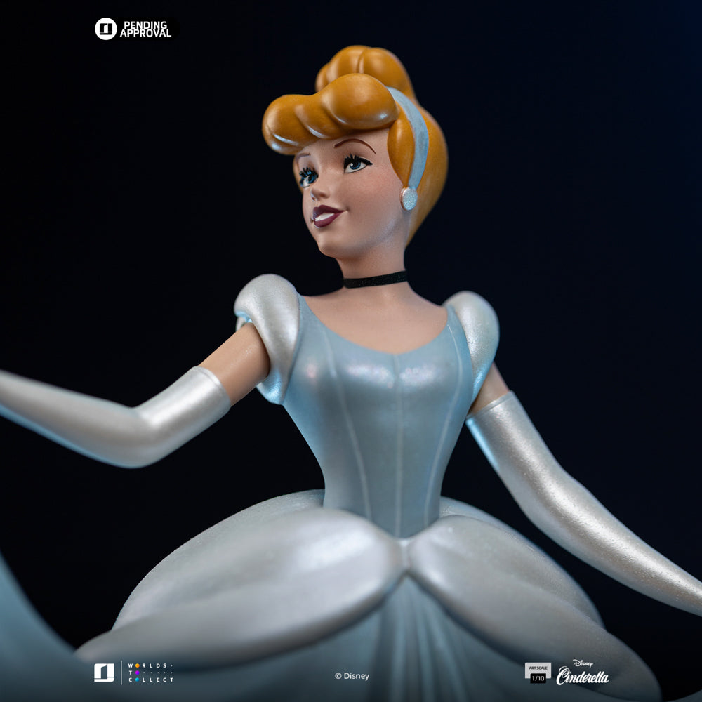 Estátua Cinderella - Disney Classics - Art Scale 1/10 - Iron Studios