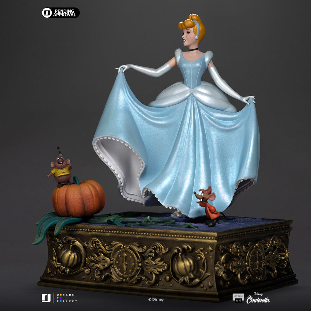 Estátua Cinderella - Disney Classics - Art Scale 1/10 - Iron Studios