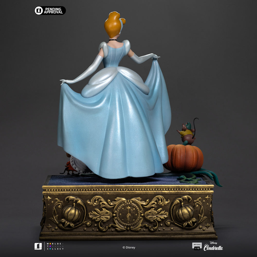 Estátua Cinderella - Disney Classics - Art Scale 1/10 - Iron Studios