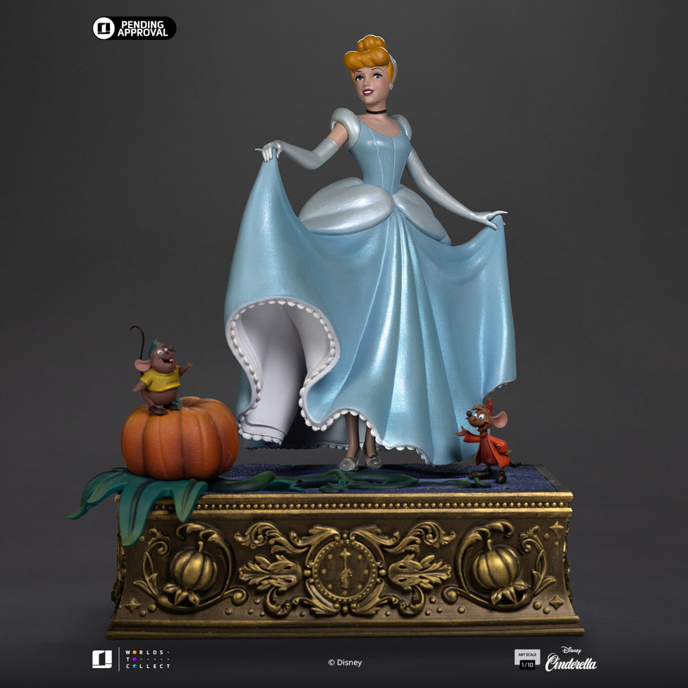 Estátua Cinderella - Disney Classics - Art Scale 1/10 - Iron Studios