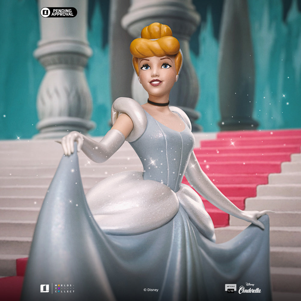 Estátua Cinderella - Disney Classics - Art Scale 1/10 - Iron Studios