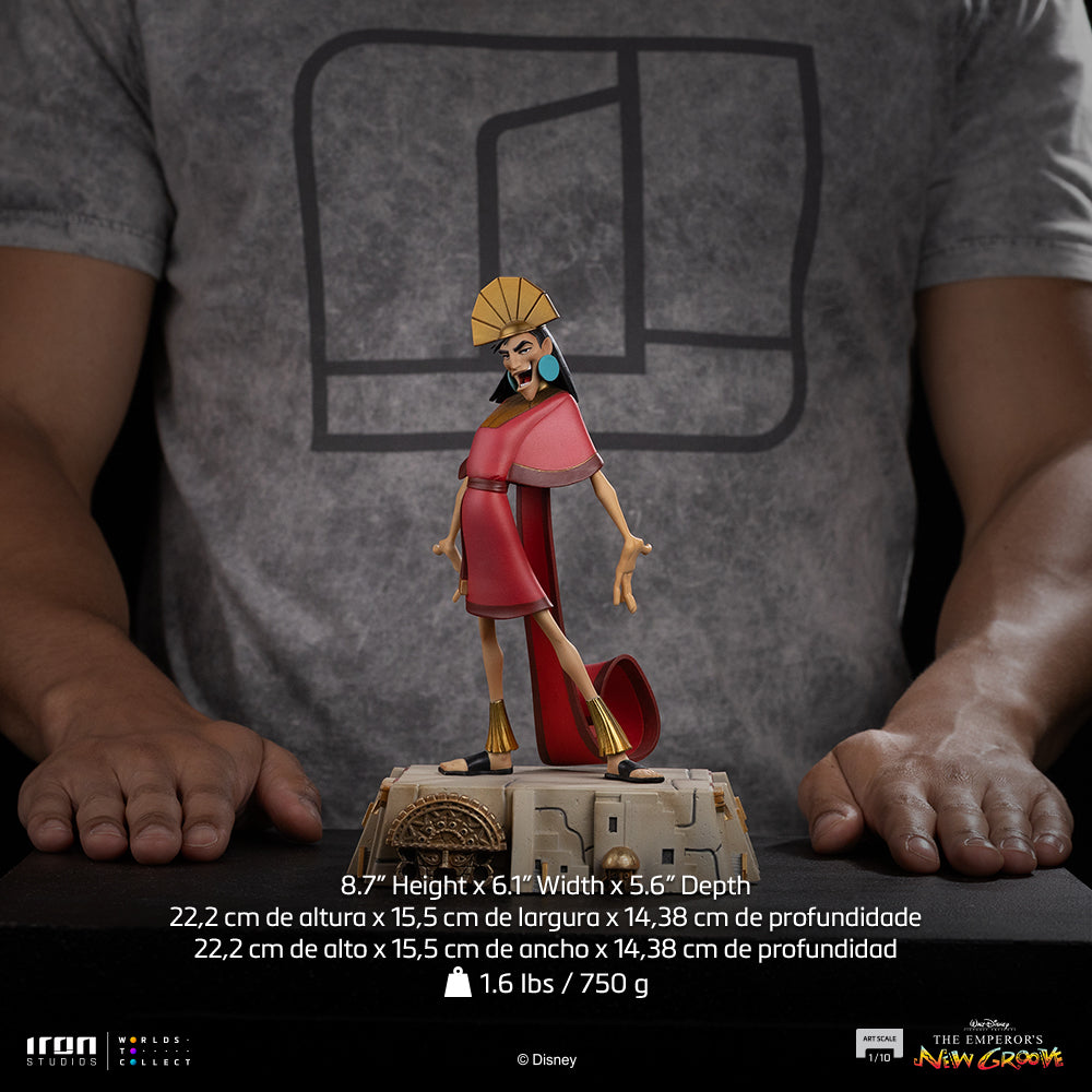 Estátua Kuzco - The Emperor's New Groove - Art Scale 1/10 - Iron Studios