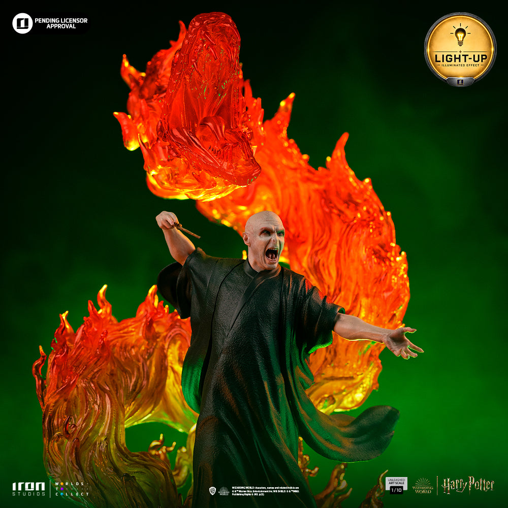 Pré-Venda Estátua - Voldemort Unleashed - Harry Potter - Art Scale 1/10 - Iron Studios