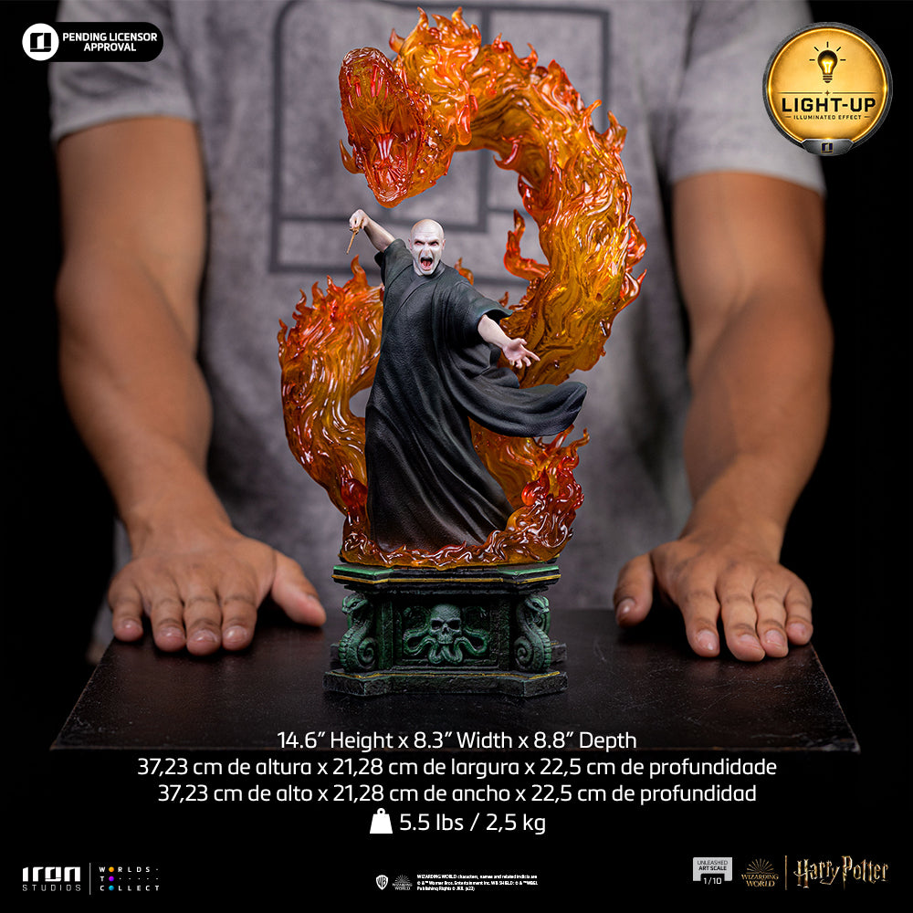 Pré-Venda Estátua - Voldemort Unleashed - Harry Potter - Art Scale 1/10 - Iron Studios
