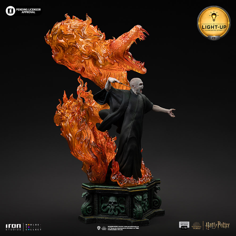 Pré-Venda Estátua - Voldemort Unleashed - Harry Potter - Art Scale 1/10 - Iron Studios
