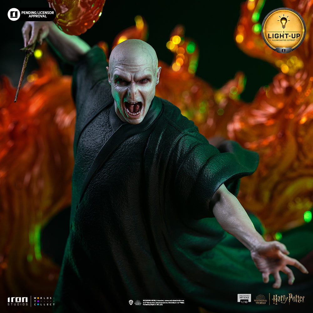 Pré-Venda Estátua - Voldemort Unleashed - Harry Potter - Art Scale 1/10 - Iron Studios