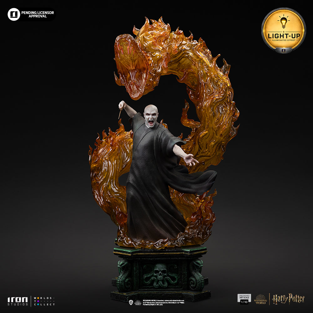 Pré-Venda Estátua - Voldemort Unleashed - Harry Potter - Art Scale 1/10 - Iron Studios