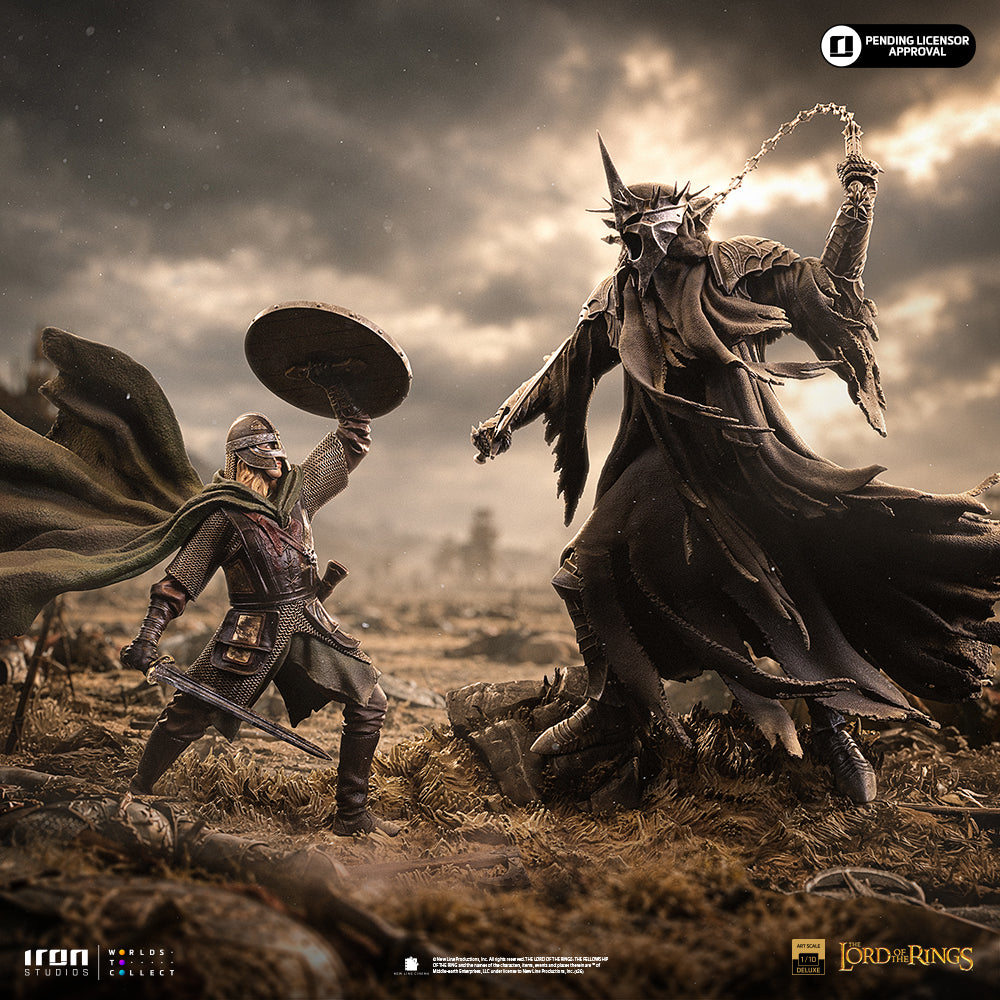Pré-Venda Estátua - Éowyn vs Witch King - The Lord of the Rings - Art Scale 1/10 - Iron Studios
