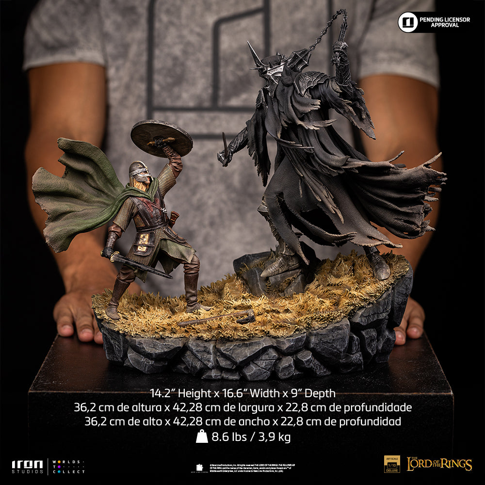 Pré-Venda Estátua - Éowyn vs Witch King - The Lord of the Rings - Art Scale 1/10 - Iron Studios