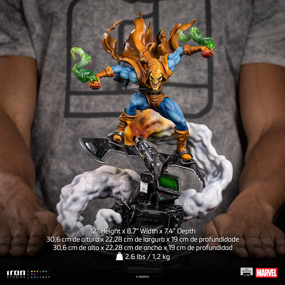 Pré-Venda Estátua - Hobgoblin - Spider-Man vs Villains Diorama - BDS Art Scale 1/10 - Iron Studios